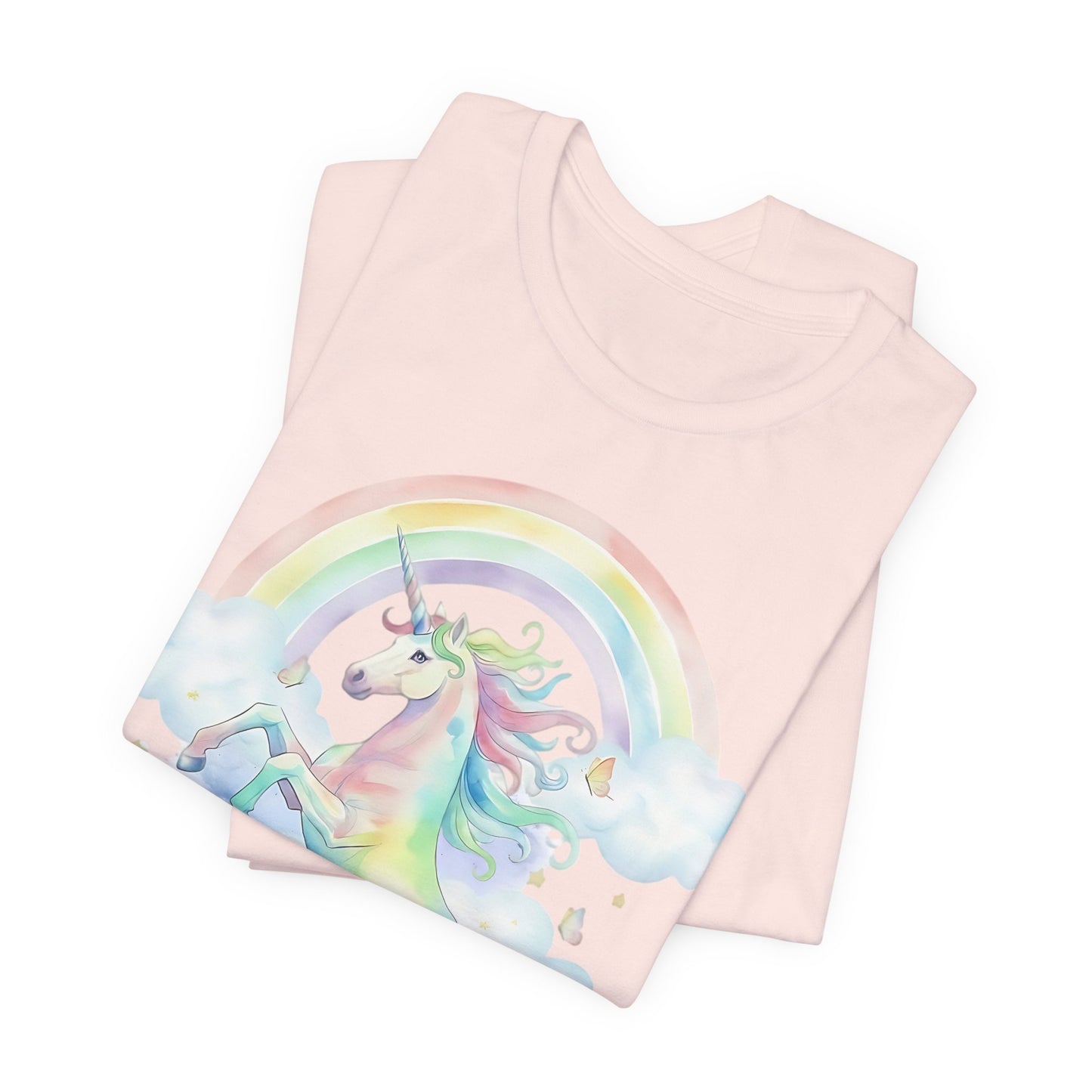 Ruby Cavalier Watercolor Unicorn Tshirt