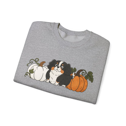 Tricolor Cavalier Pupkin Unisex Sweatshirt