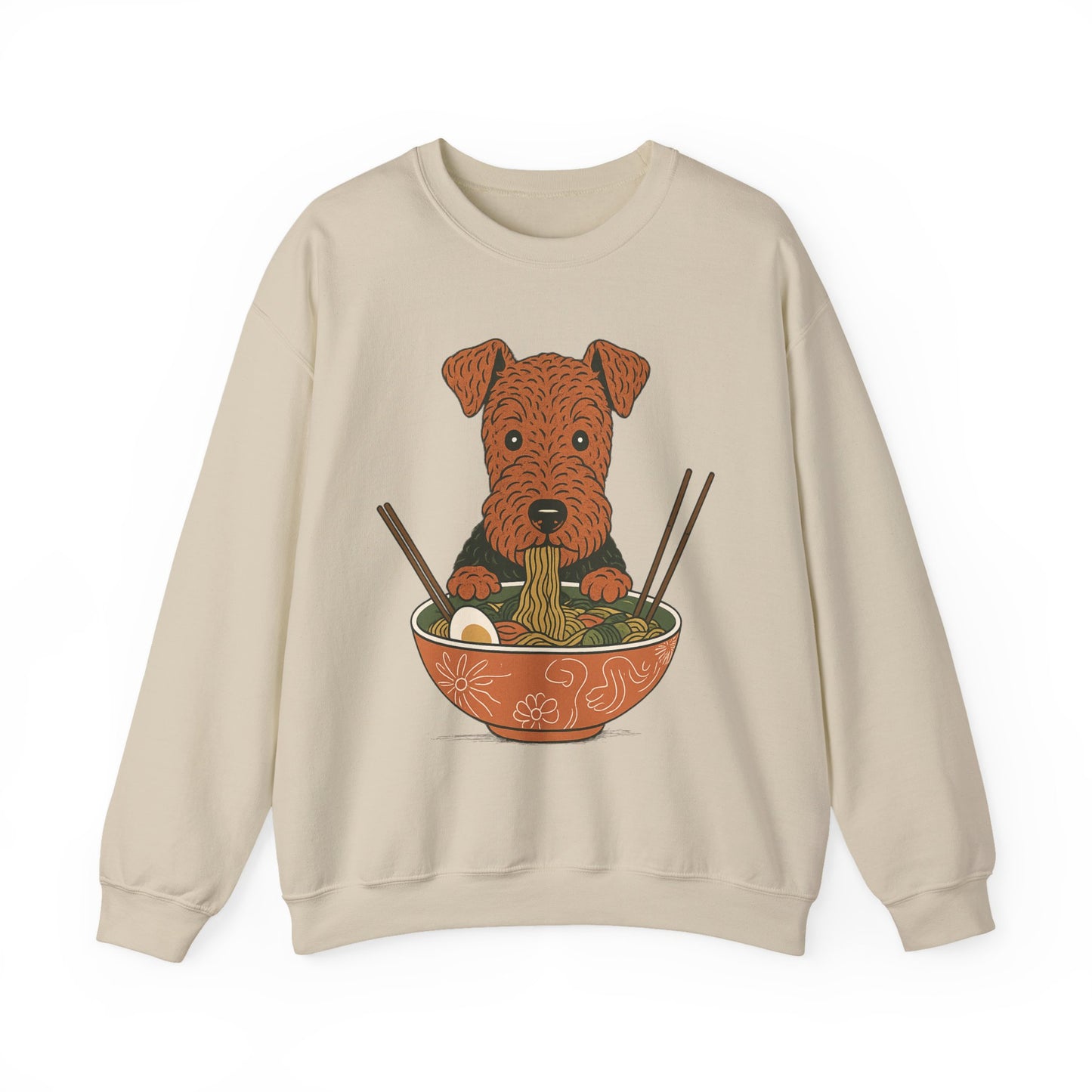 Airedale Terrier Ramen Sweatshirt