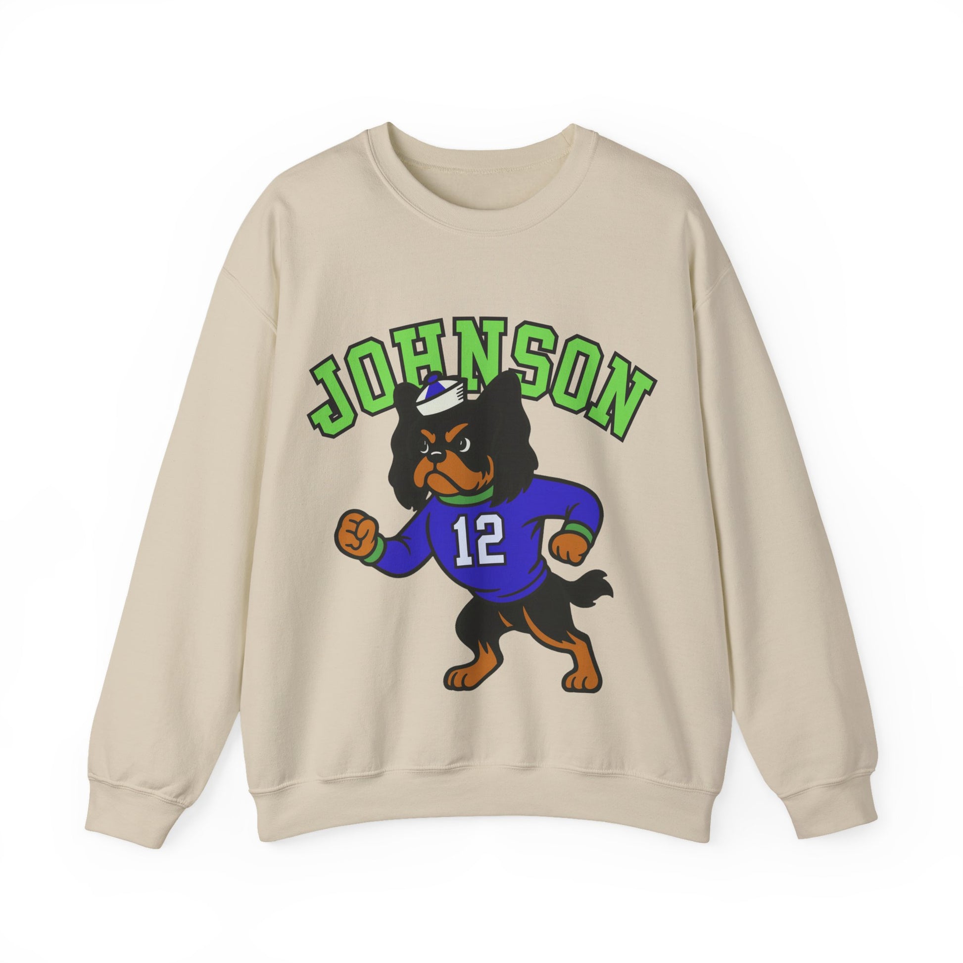 Black Tan Cavalier College Mascot Sweatshirt