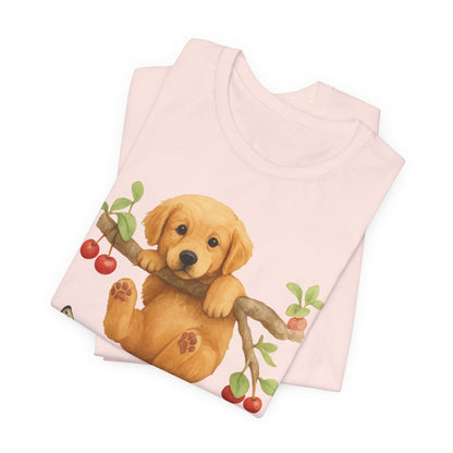 Golden Retriever Hang In There Tshirt