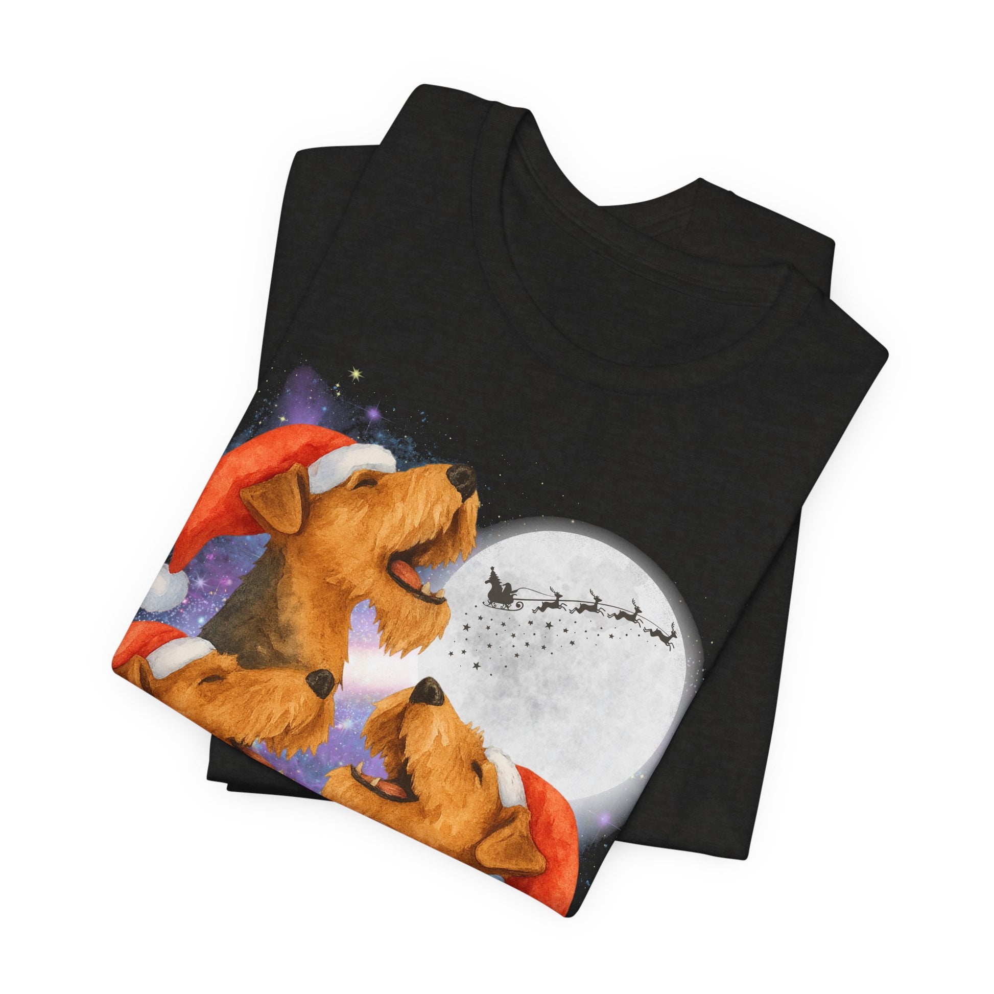 Airedale Terrier Christmas Howliday TShirt