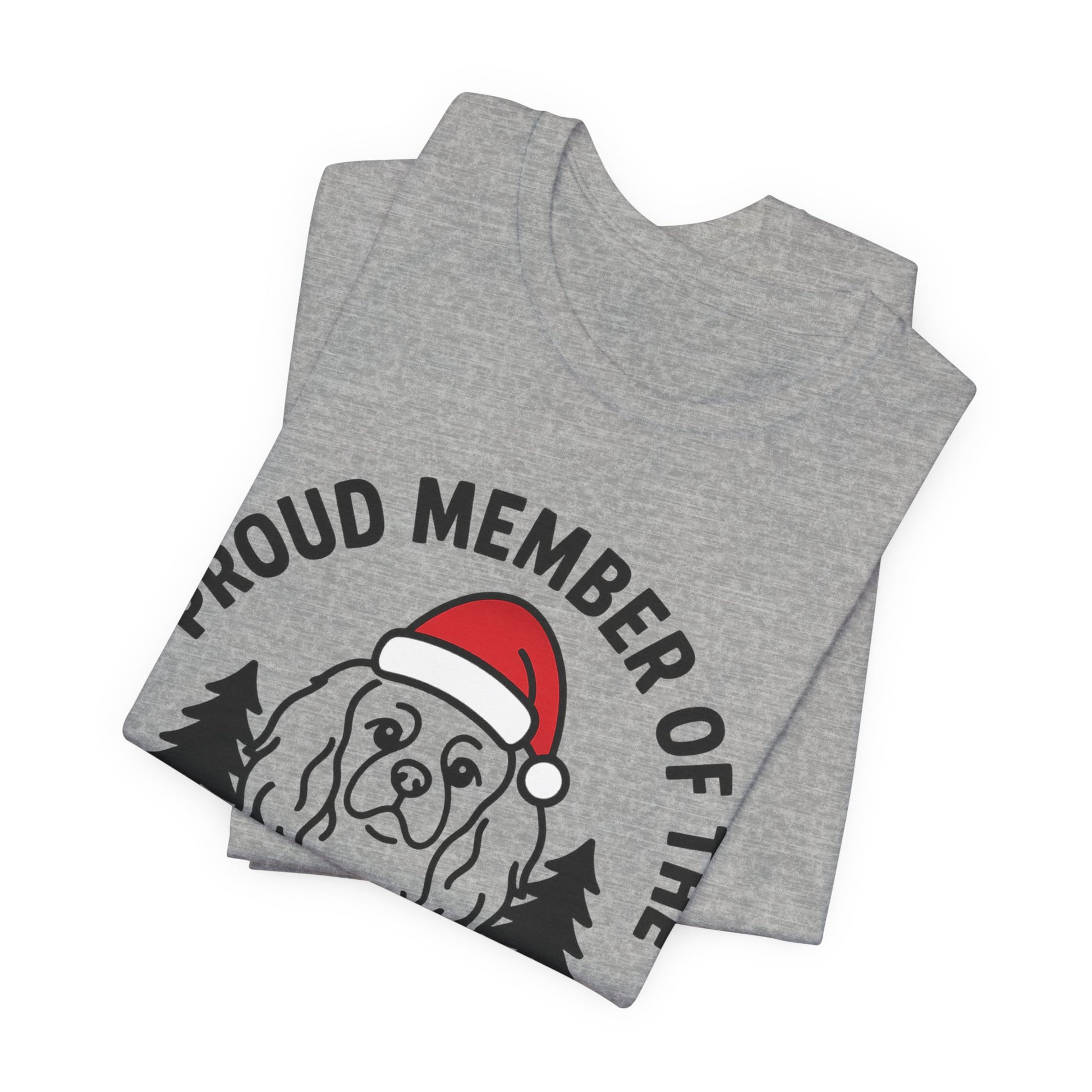 Cavalier King Charles Naughty List TShirt