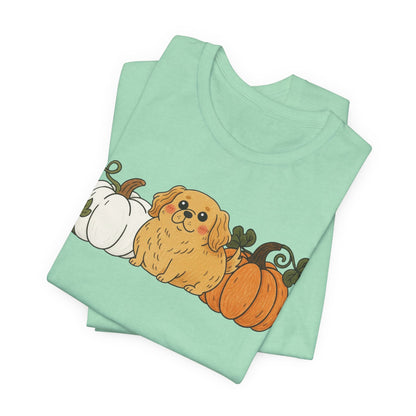 Golden Retriever Pupkin Unisex Tshirt