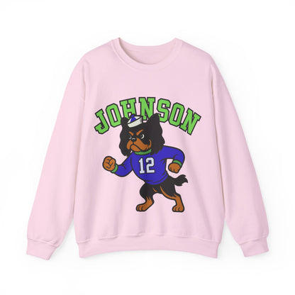 Black Tan Cavalier College Mascot Sweatshirt