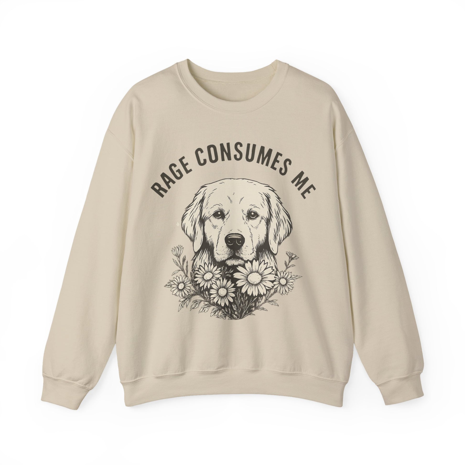 Rage Golden Retriever Sweatshirt