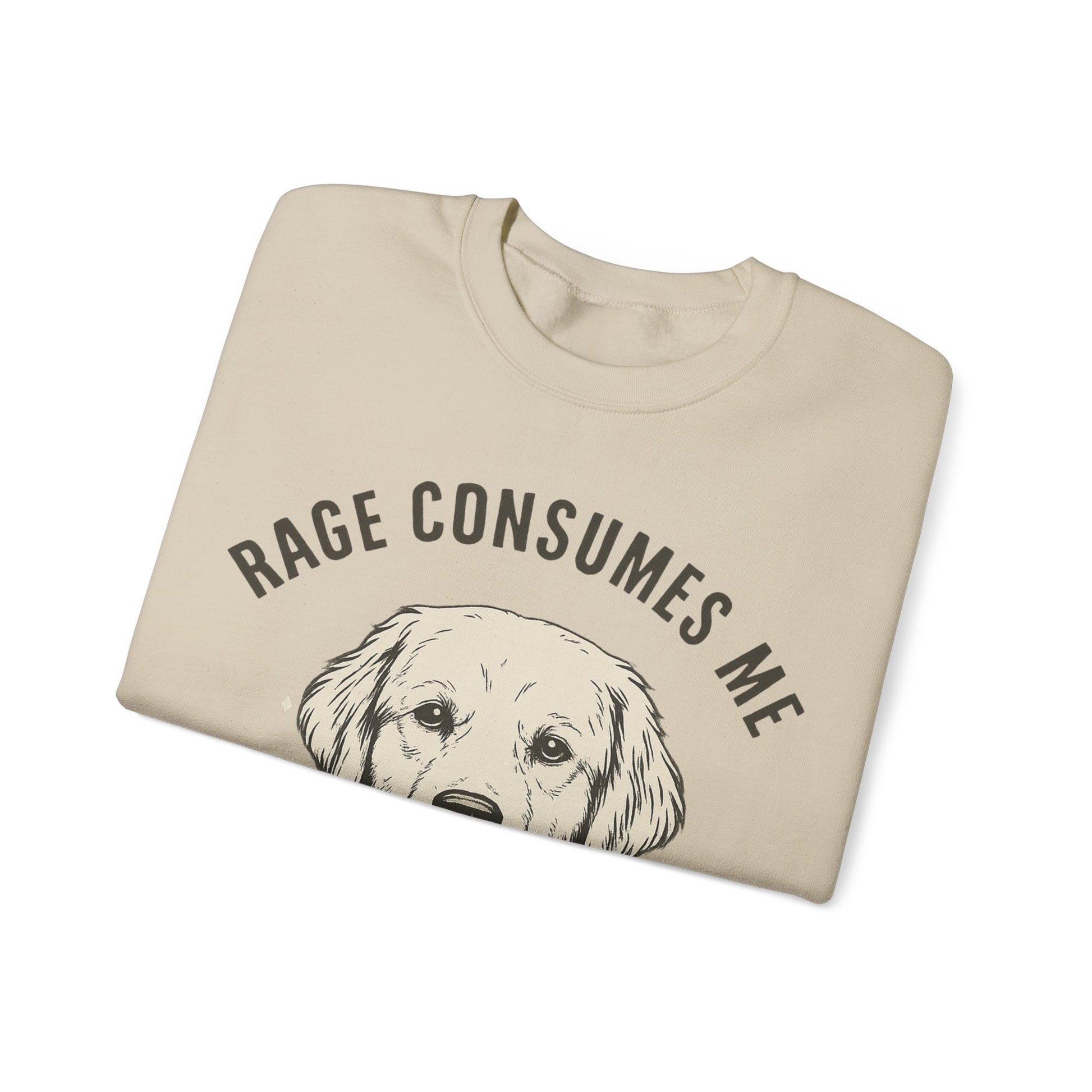 Rage Golden Retriever Sweatshirt