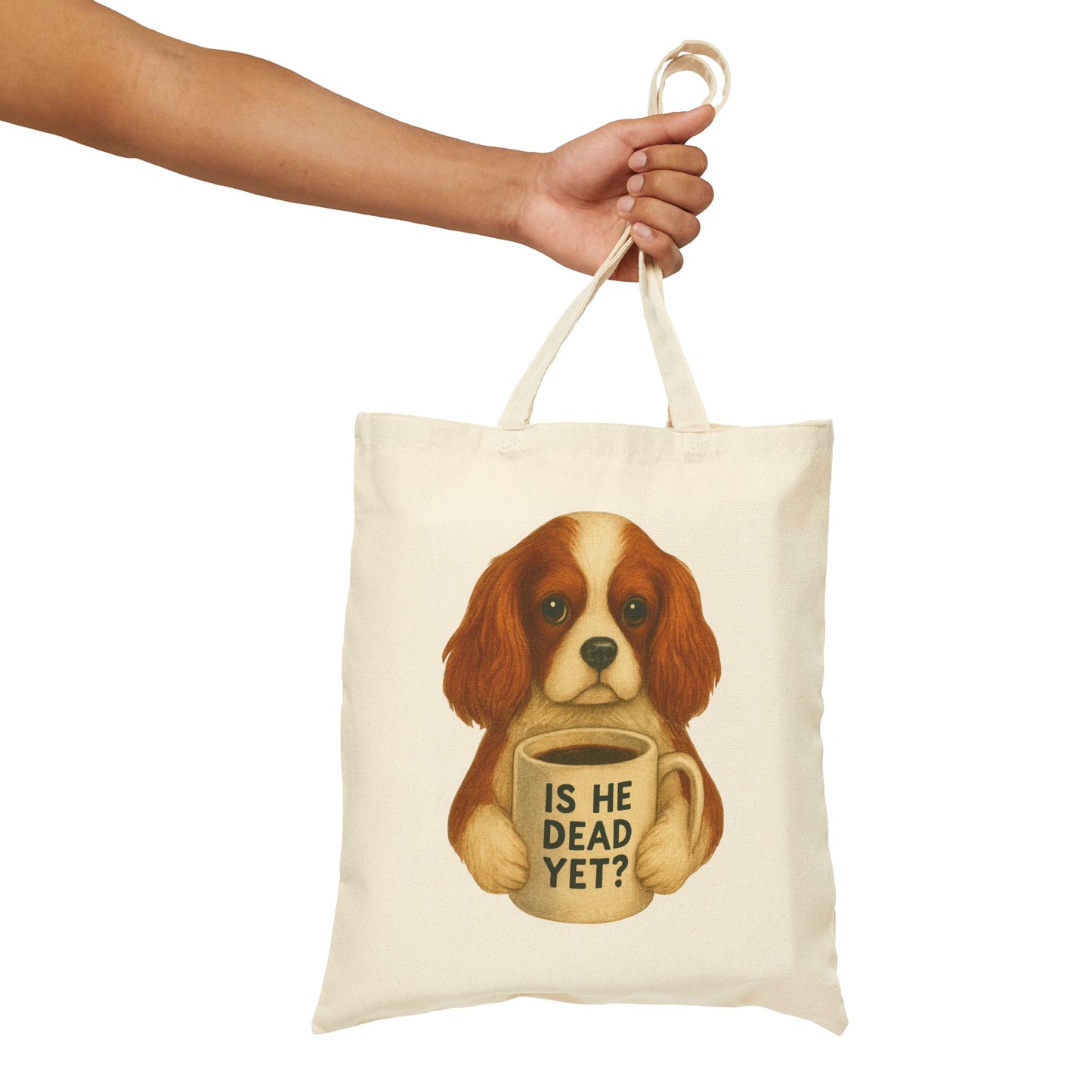 Blenheim Cavalier Dead Yet Tote Bag