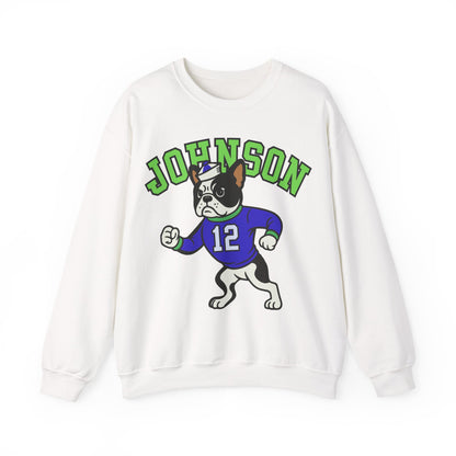 Piebald Frenchie College Mascot Sweatshirt