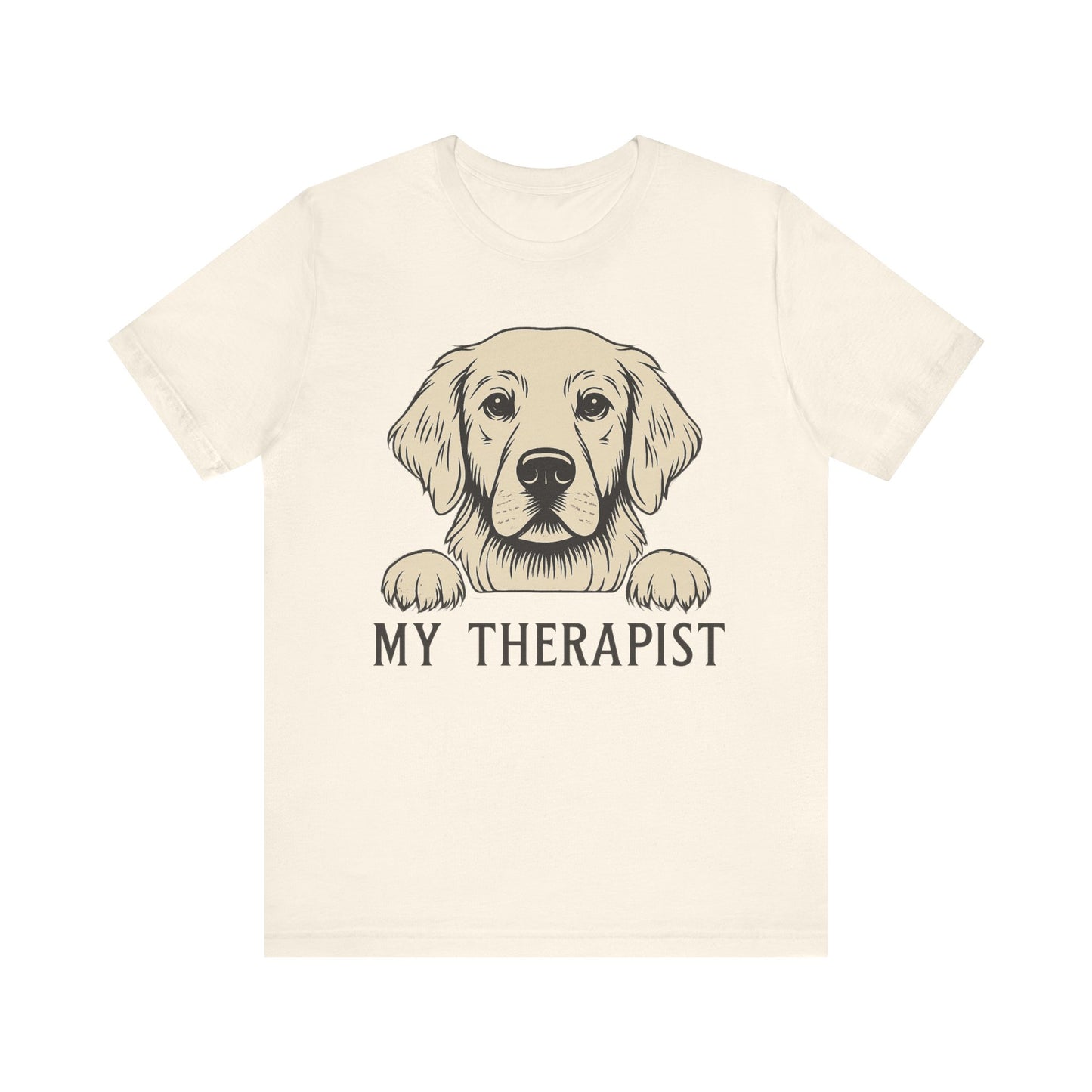 Therapist Golden Retriever Tshirt