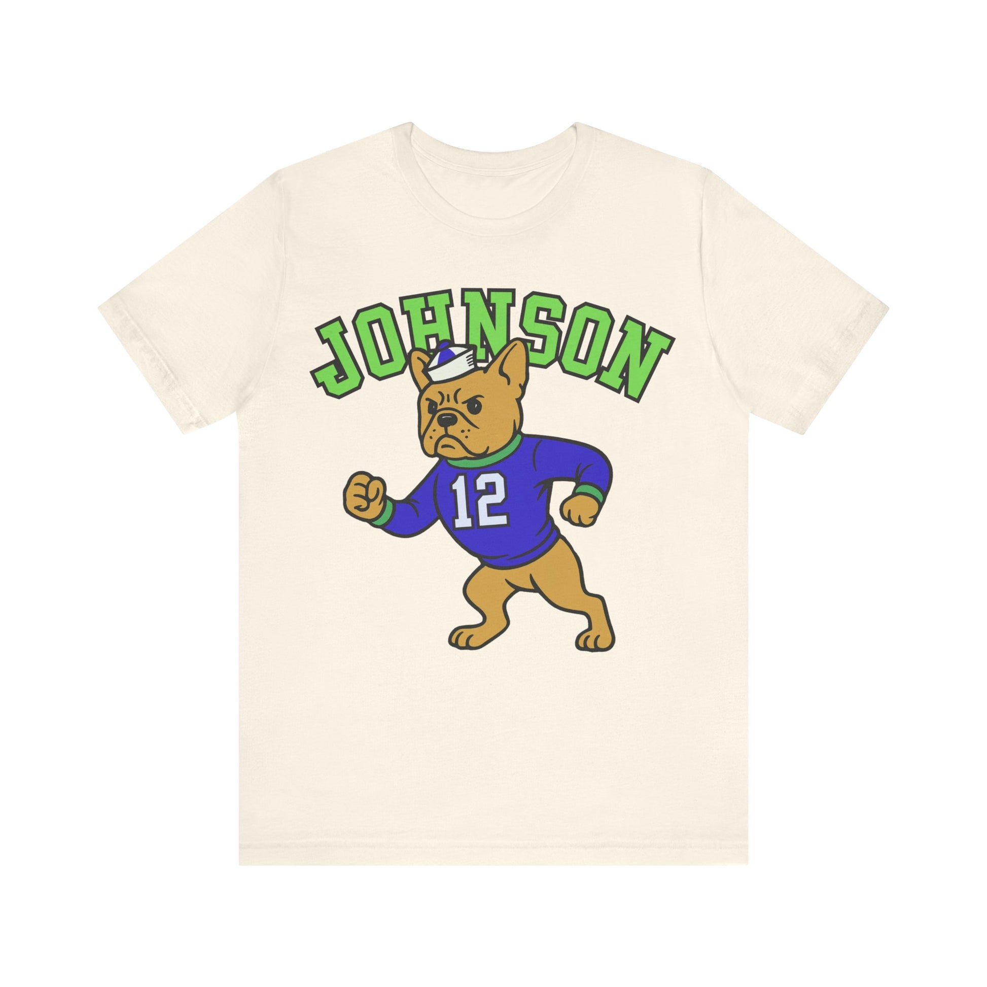 Fawn Frenchie College Mascot TShirt