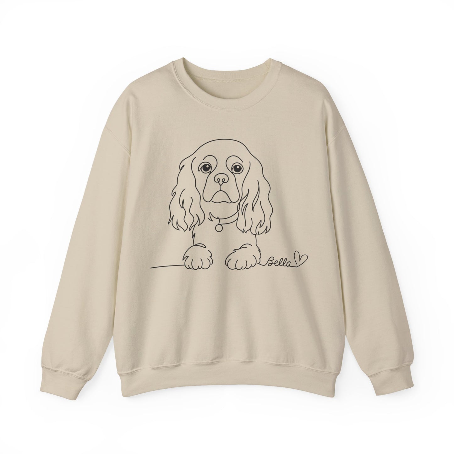 Single Line Name Cavalier Sweatshirt