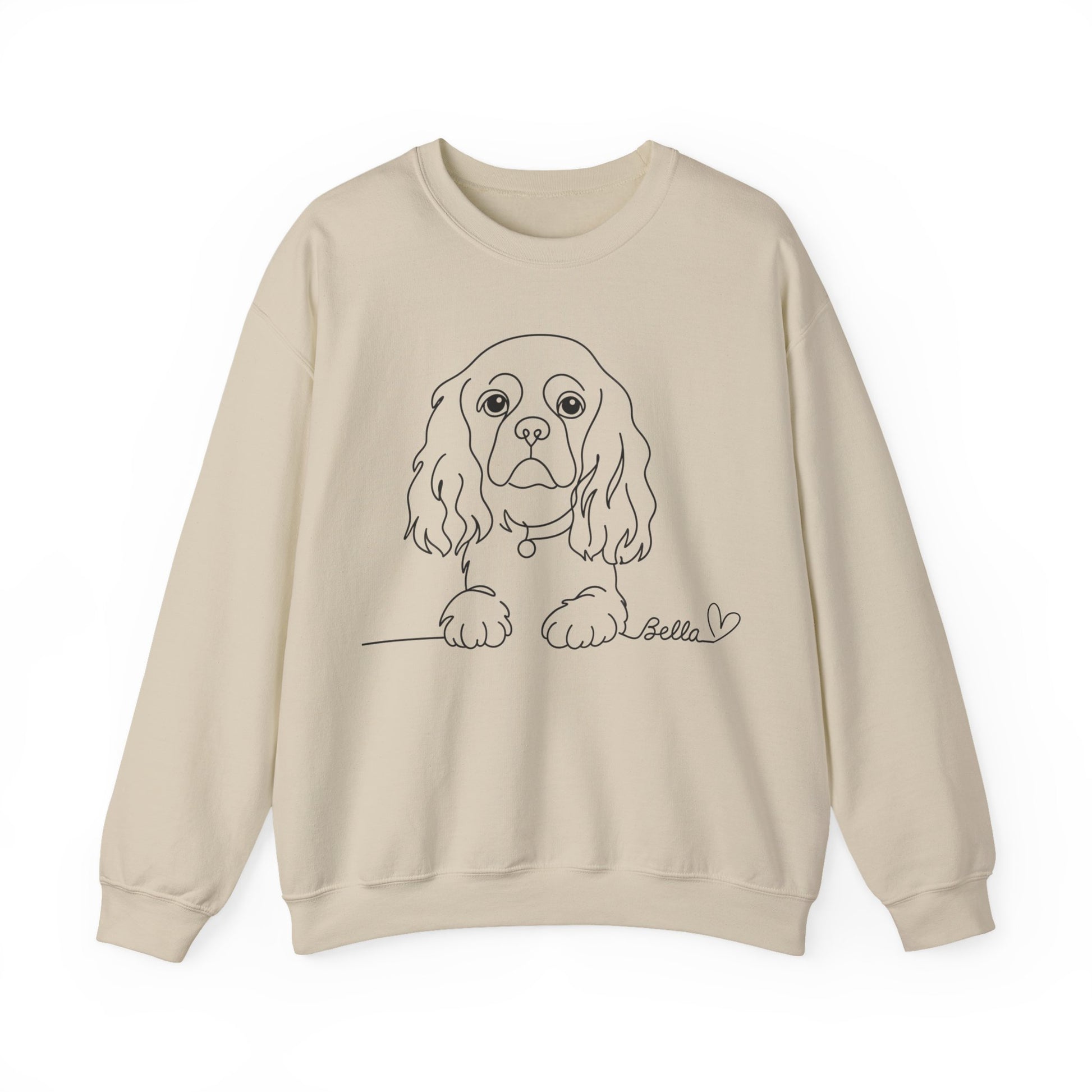Single Line Name Cavalier Sweatshirt