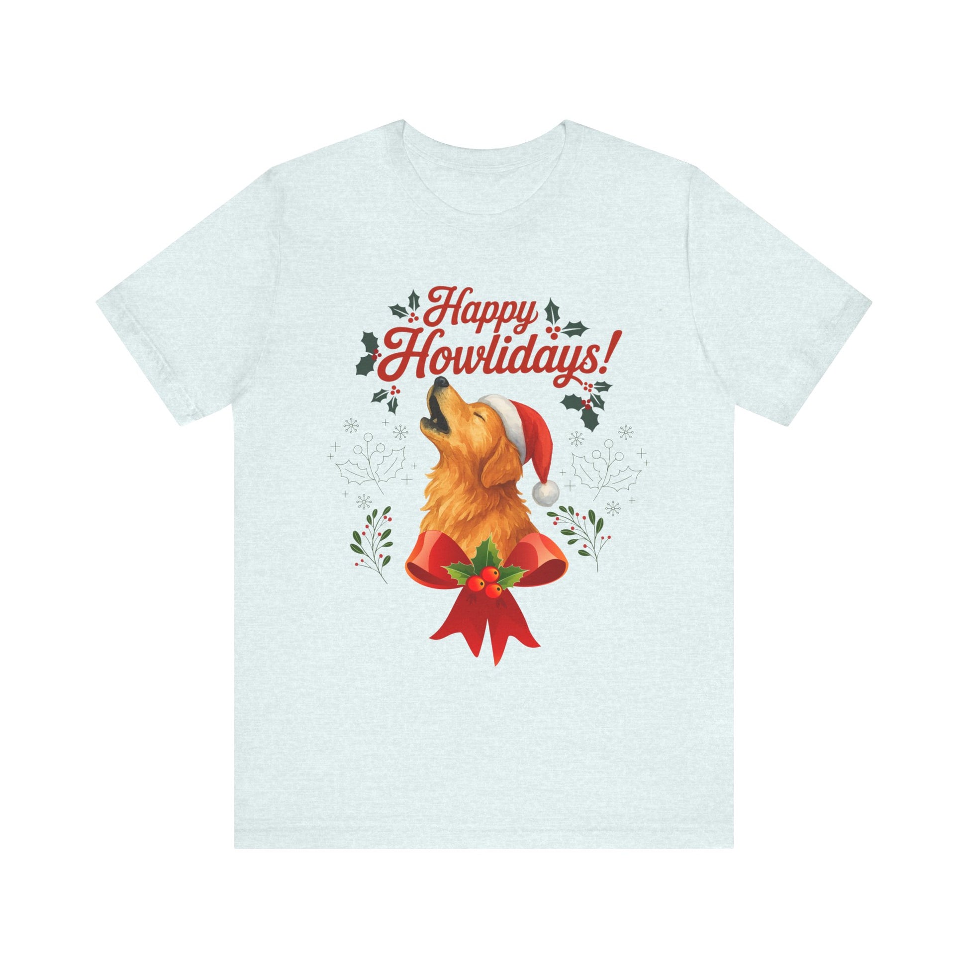 Golden Retriever Happy Howlidays TShirt