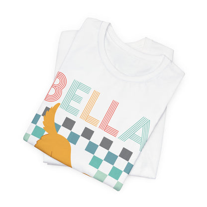 Golden Retriever Checkered TShirt