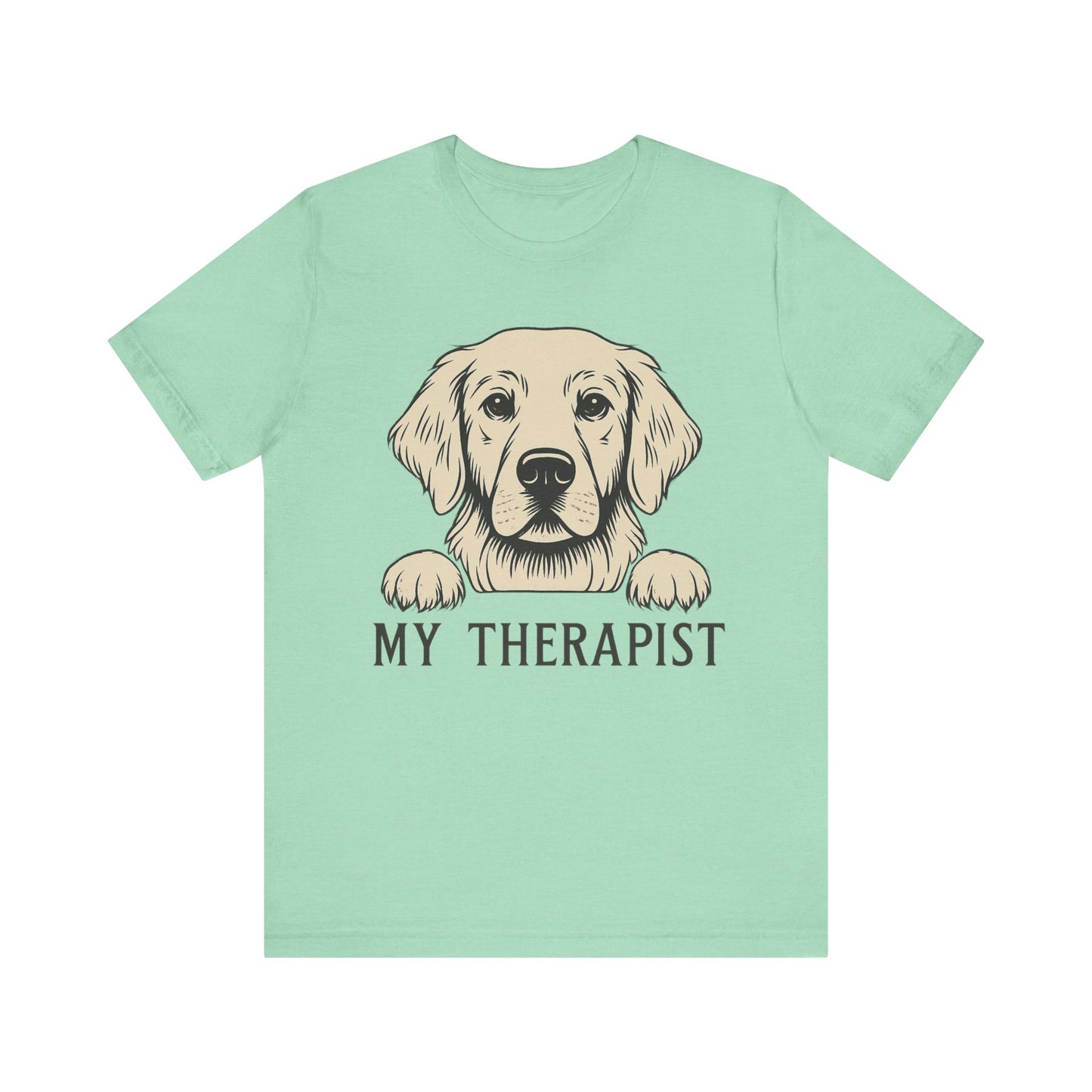 Therapist Golden Retriever Tshirt