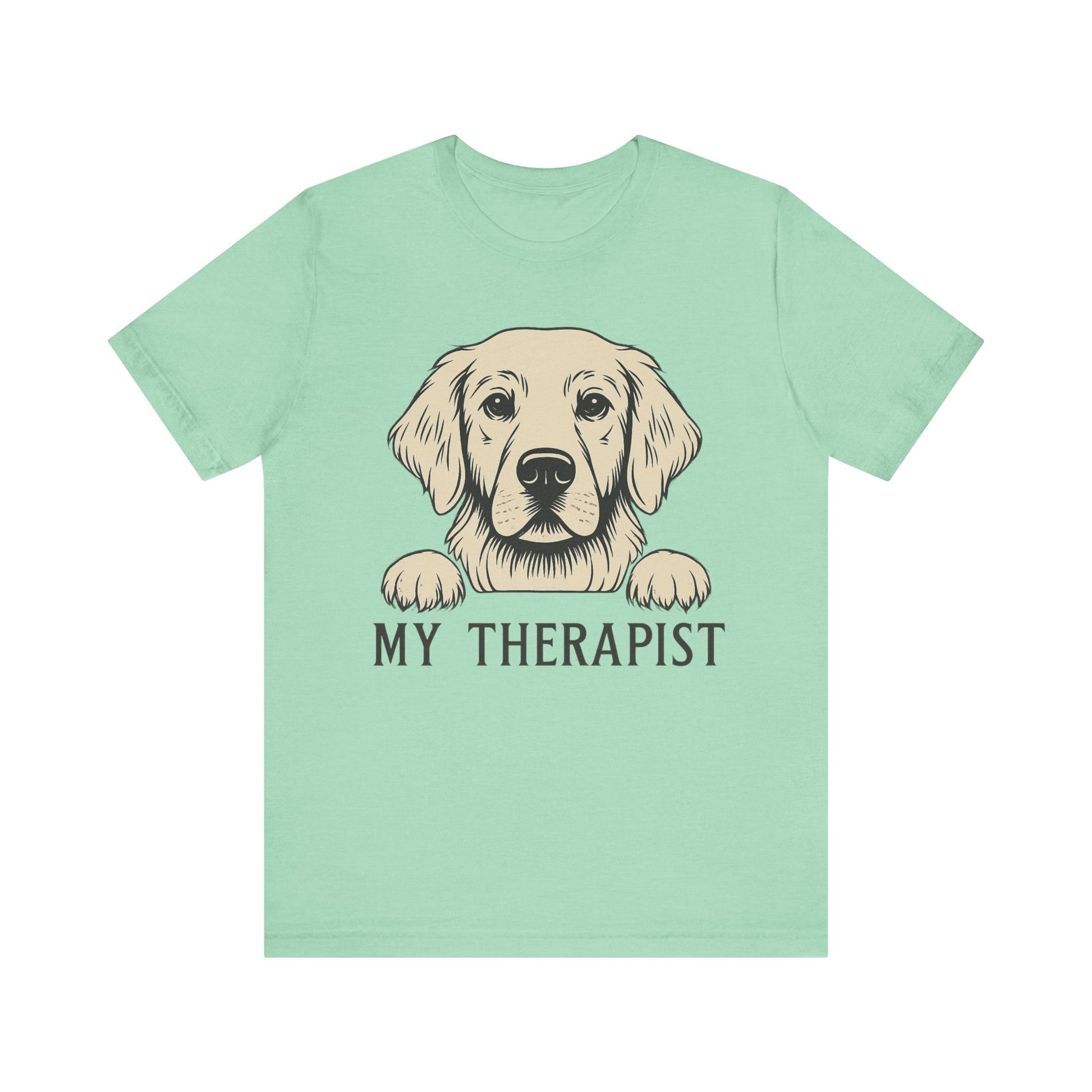 Therapist Golden Retriever Tshirt