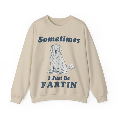 Golden Retriever Fartin Sweatshirt