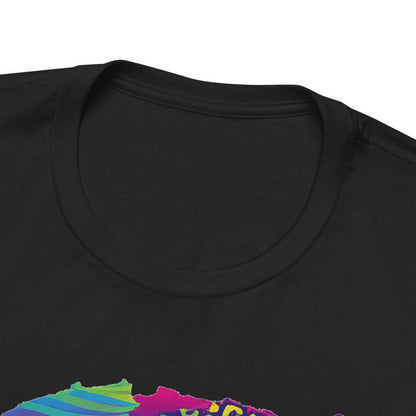 Tricolor Cavalier Retro Neon Tshirt