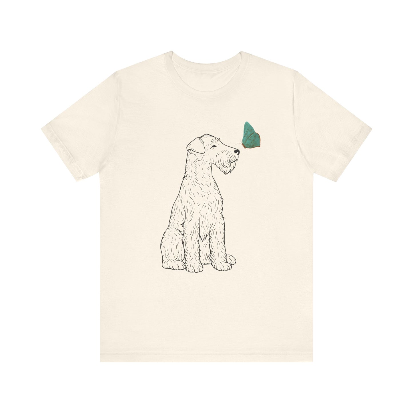 Airedale Terrier Butterfly TShirt