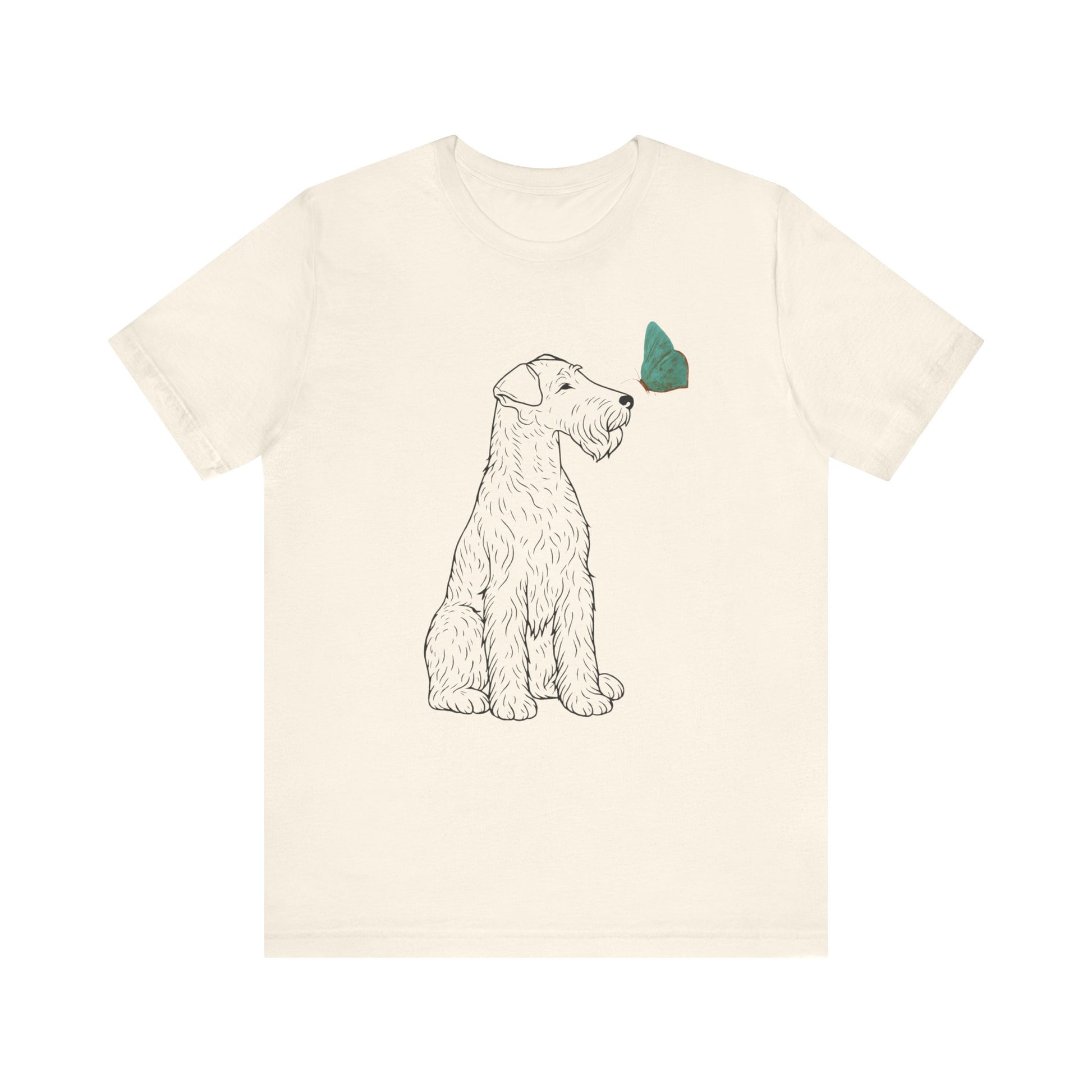 Airedale Terrier Butterfly TShirt