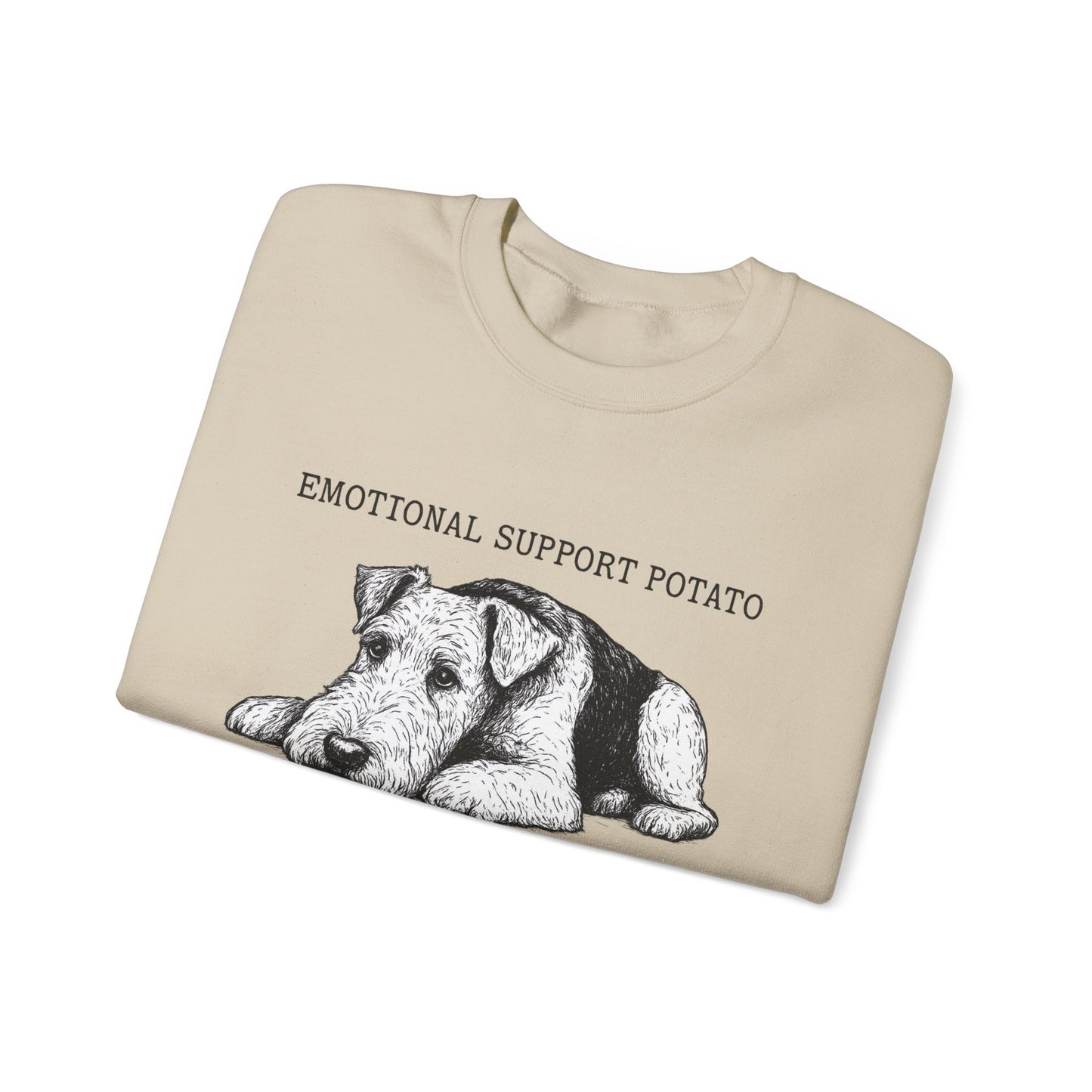 Airedale Terrier Potato Sweatshirt