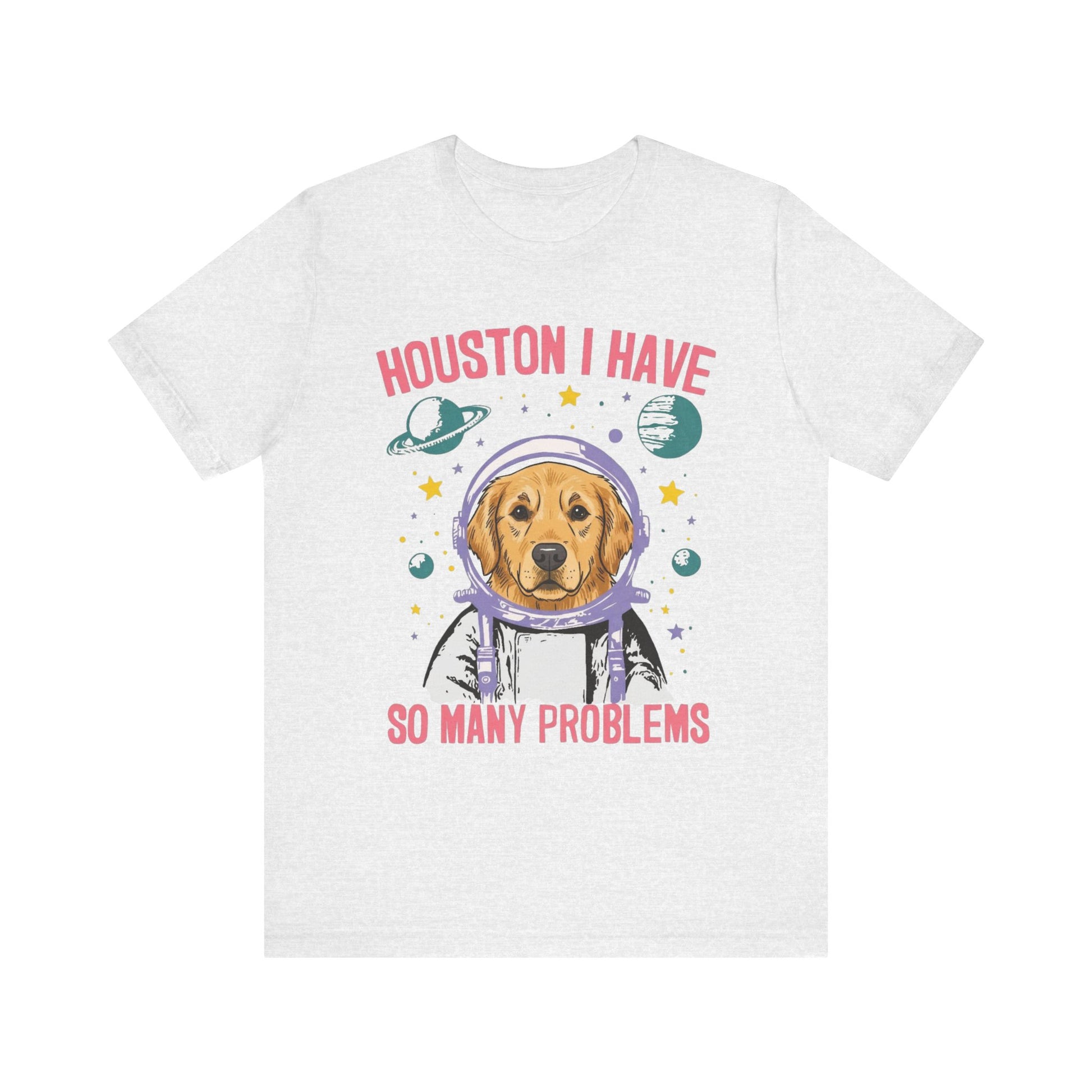 Golden Retriever Houston Space TShirt
