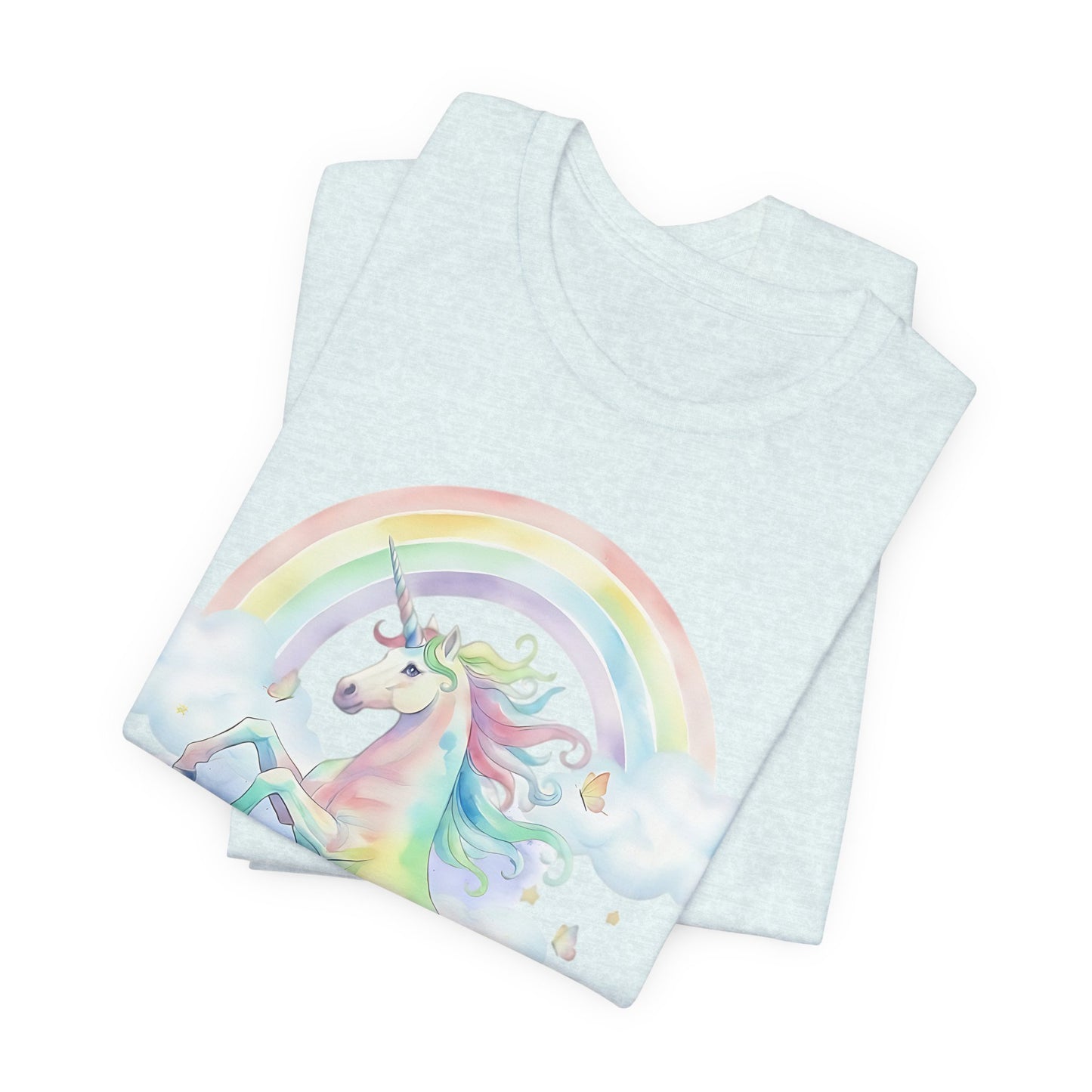 Blenheim Cavalier Watercolor Unicorn Tshirt
