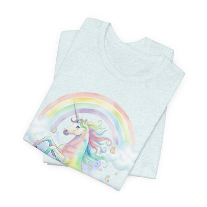 Blenheim Cavalier Watercolor Unicorn Tshirt