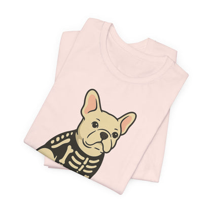 White French Bulldog Stay. Slay. Halloween TShirt