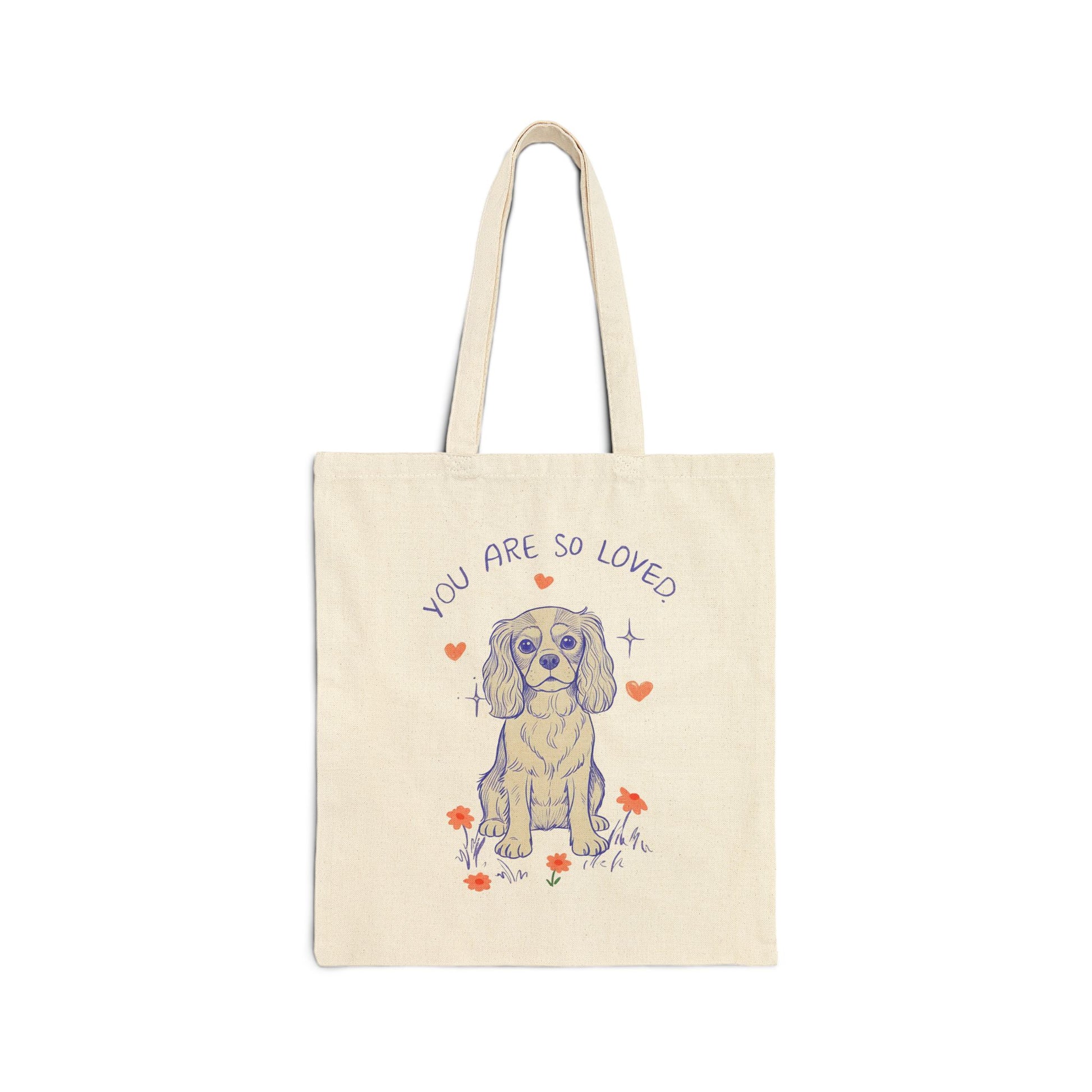 Cavalier King Charles Always Loved Tote Bag