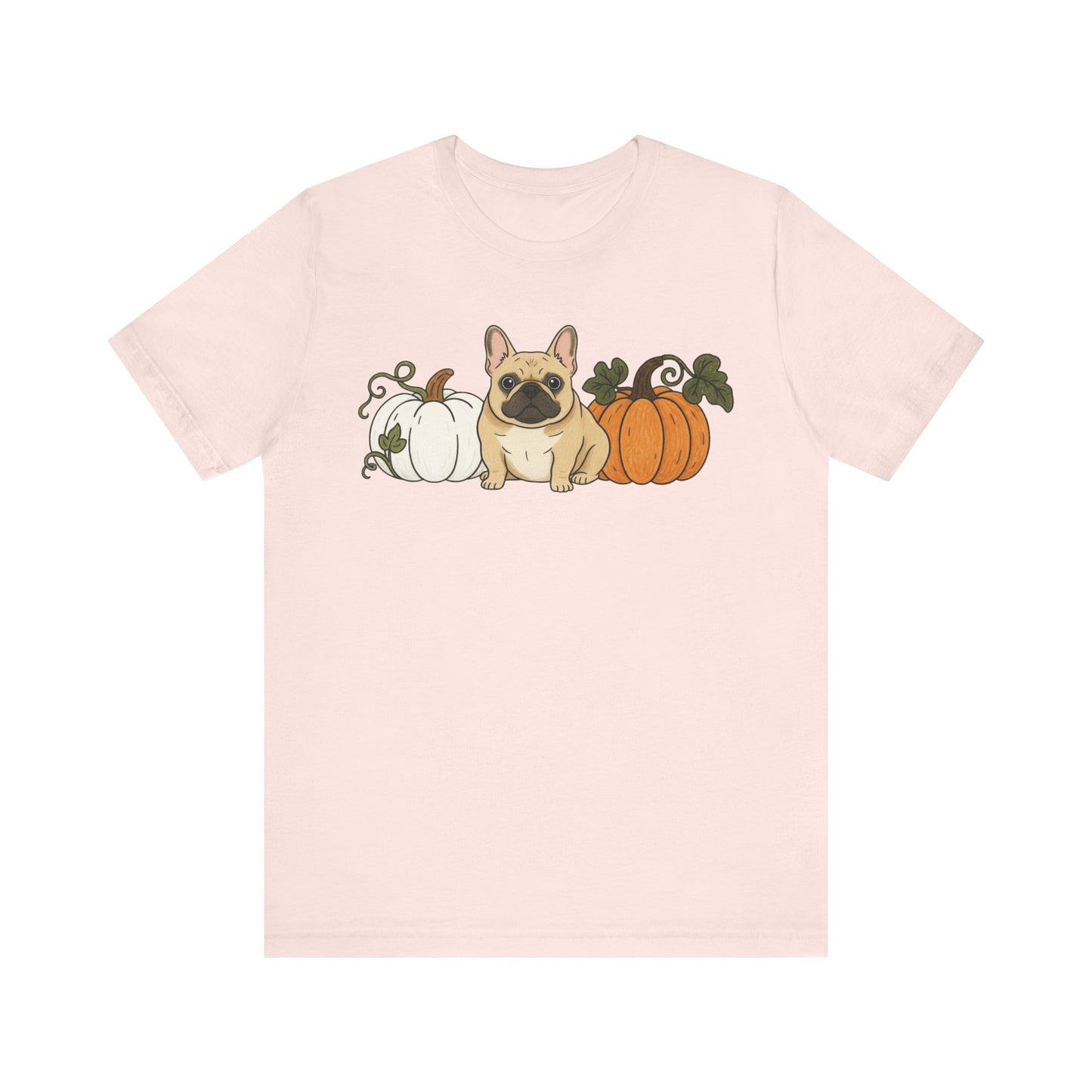 Fawn Frenchie Pupkin Unisex Tshirt