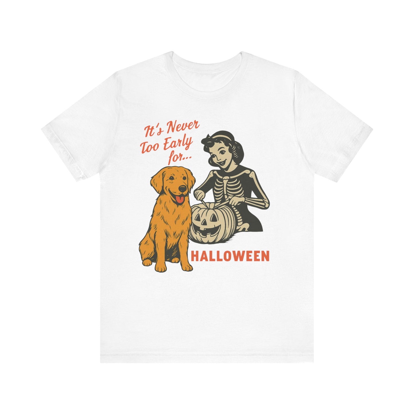 Golden Retriever Early Halloween TShirt