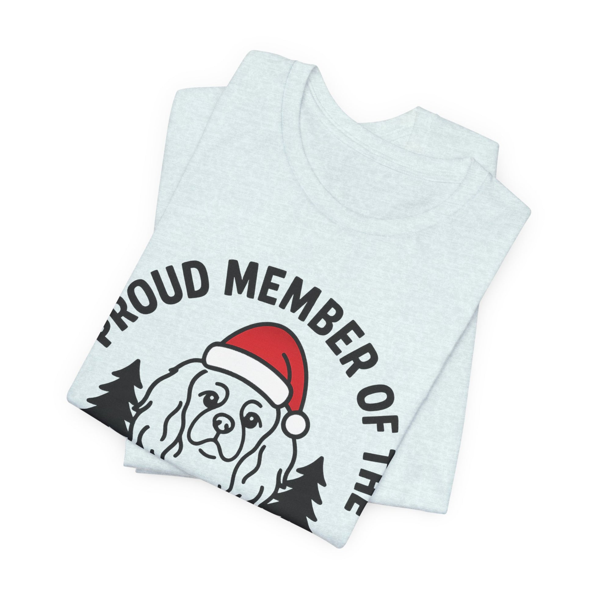 Cavalier King Charles Naughty List TShirt