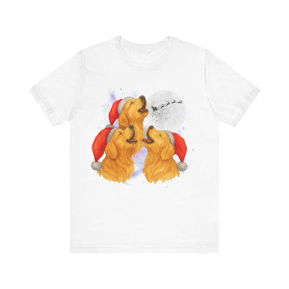 Golden Retriever Christmas Howliday TShirt