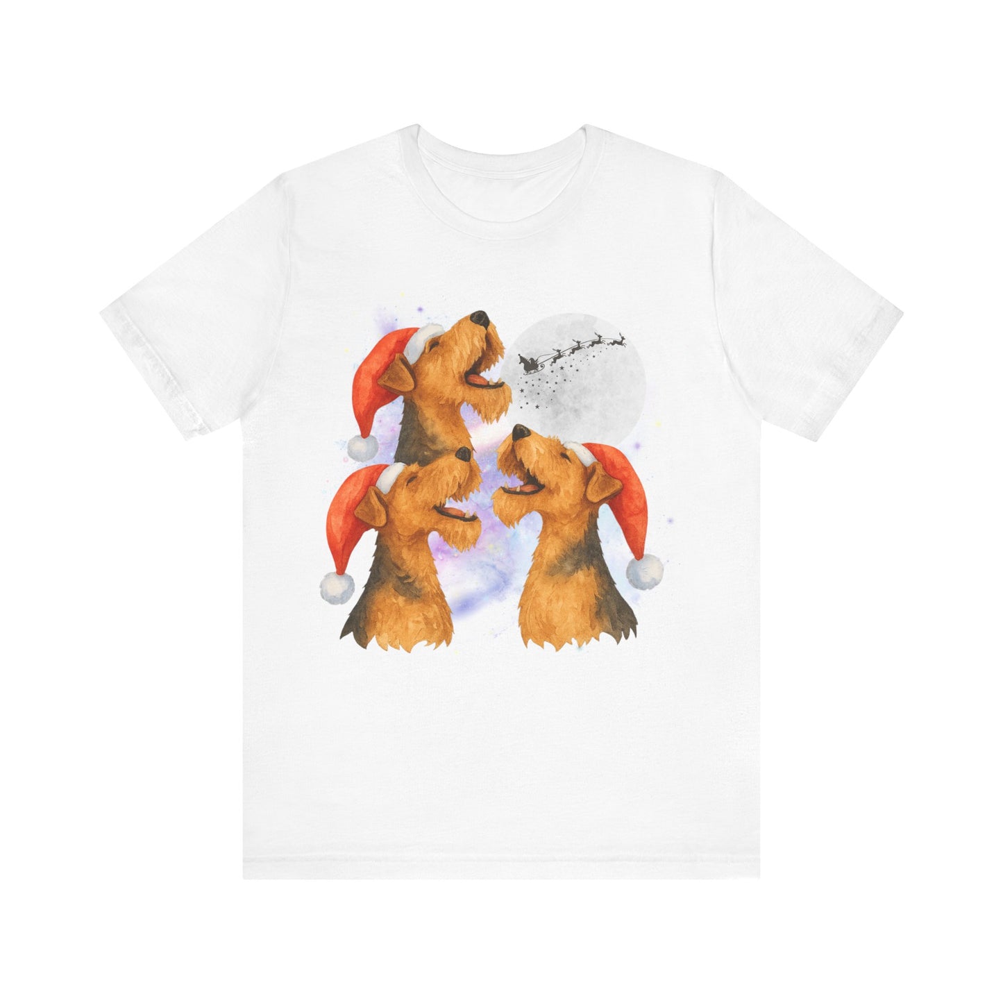 Airedale Terrier Christmas Howliday TShirt