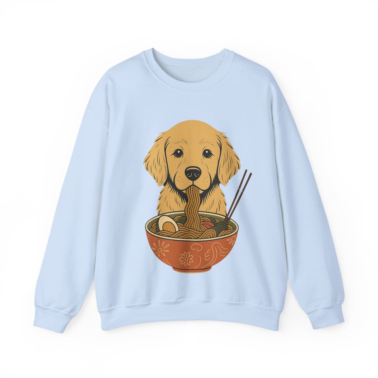 Ramen Golden Retriever Sweatshirt