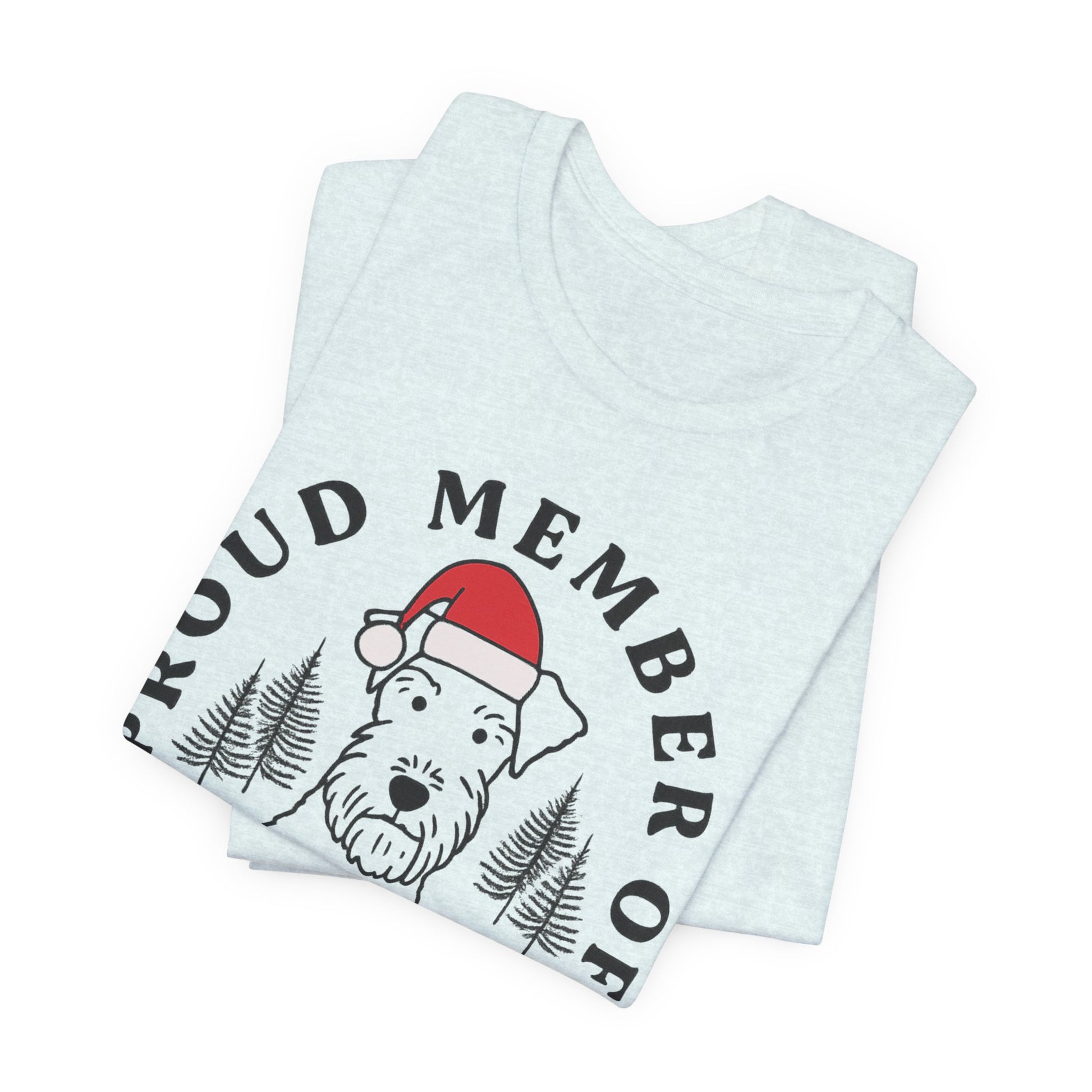 Airedale Terrier Naughty List TShirt