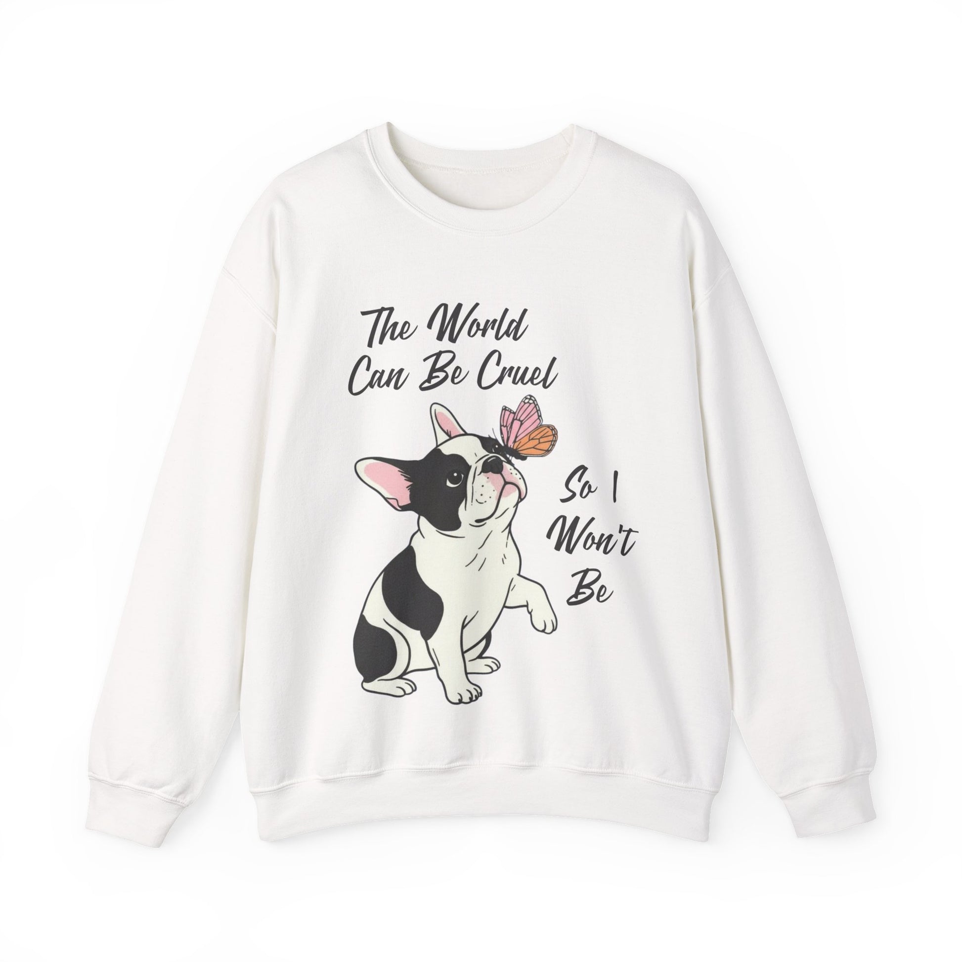 Cruel World Piebald Frenchie Sweatshirt