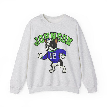 Piebald Frenchie College Mascot Sweatshirt