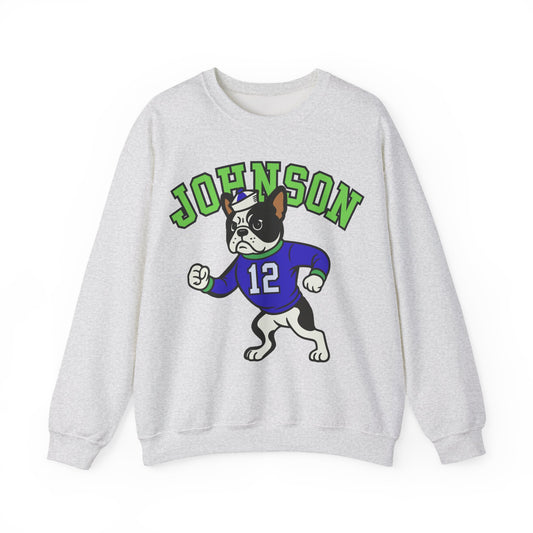 Piebald Frenchie College Mascot Sweatshirt