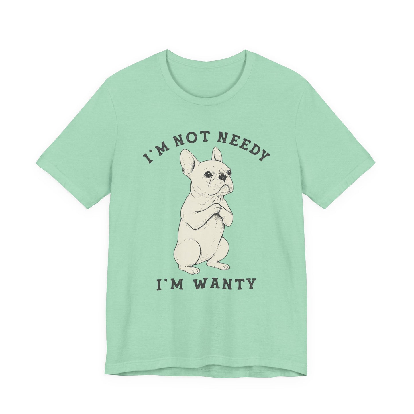 White French Bulldog Wanty TShirt