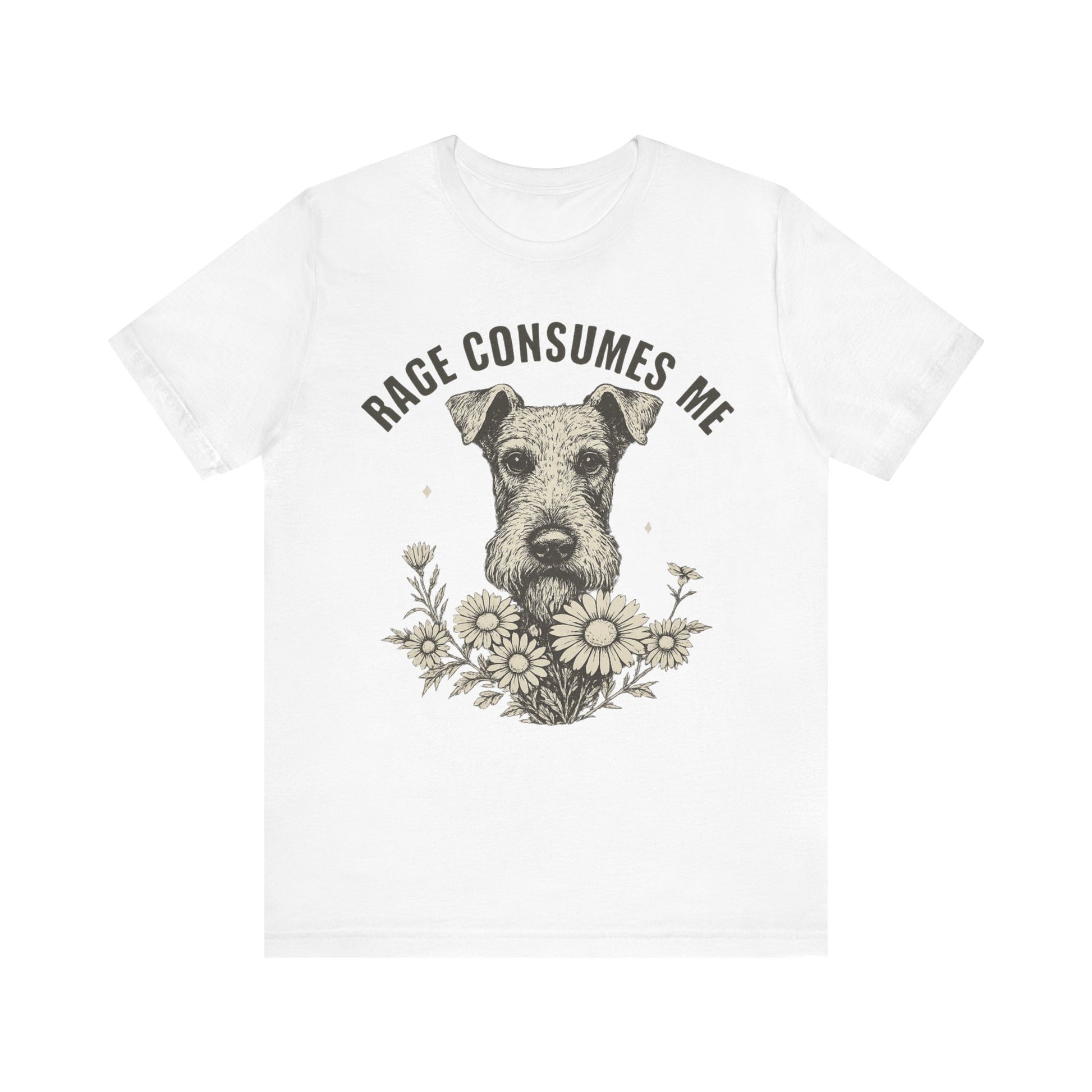 Airedale Terrier Rage Unisex Tshirt