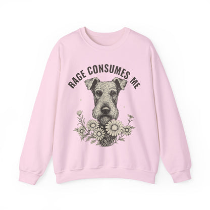 Airedale Terrier Rage Sweatshirt