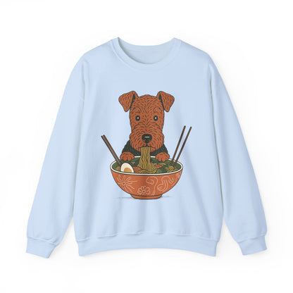 Airedale Terrier Ramen Sweatshirt