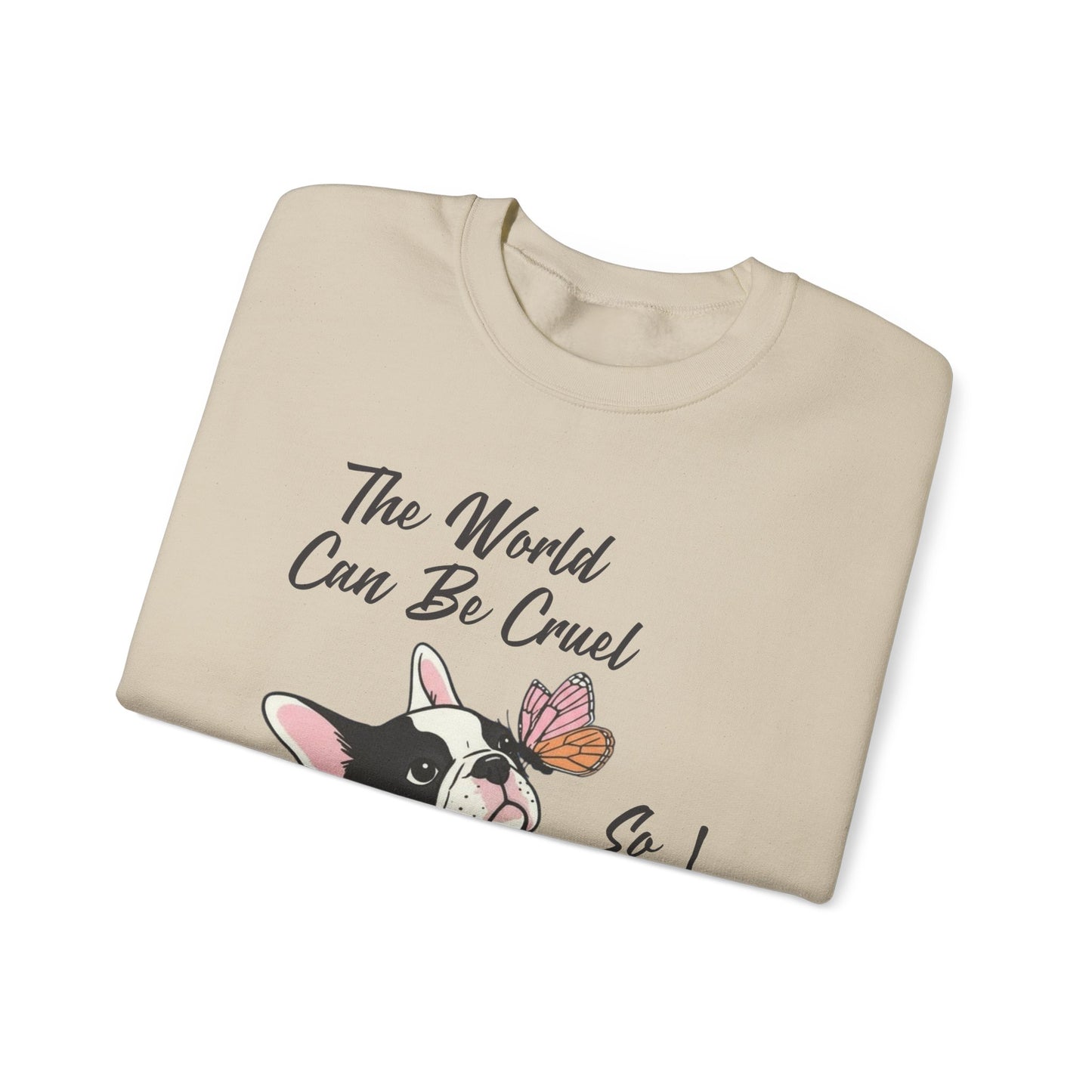 Cruel World Piebald Frenchie Sweatshirt