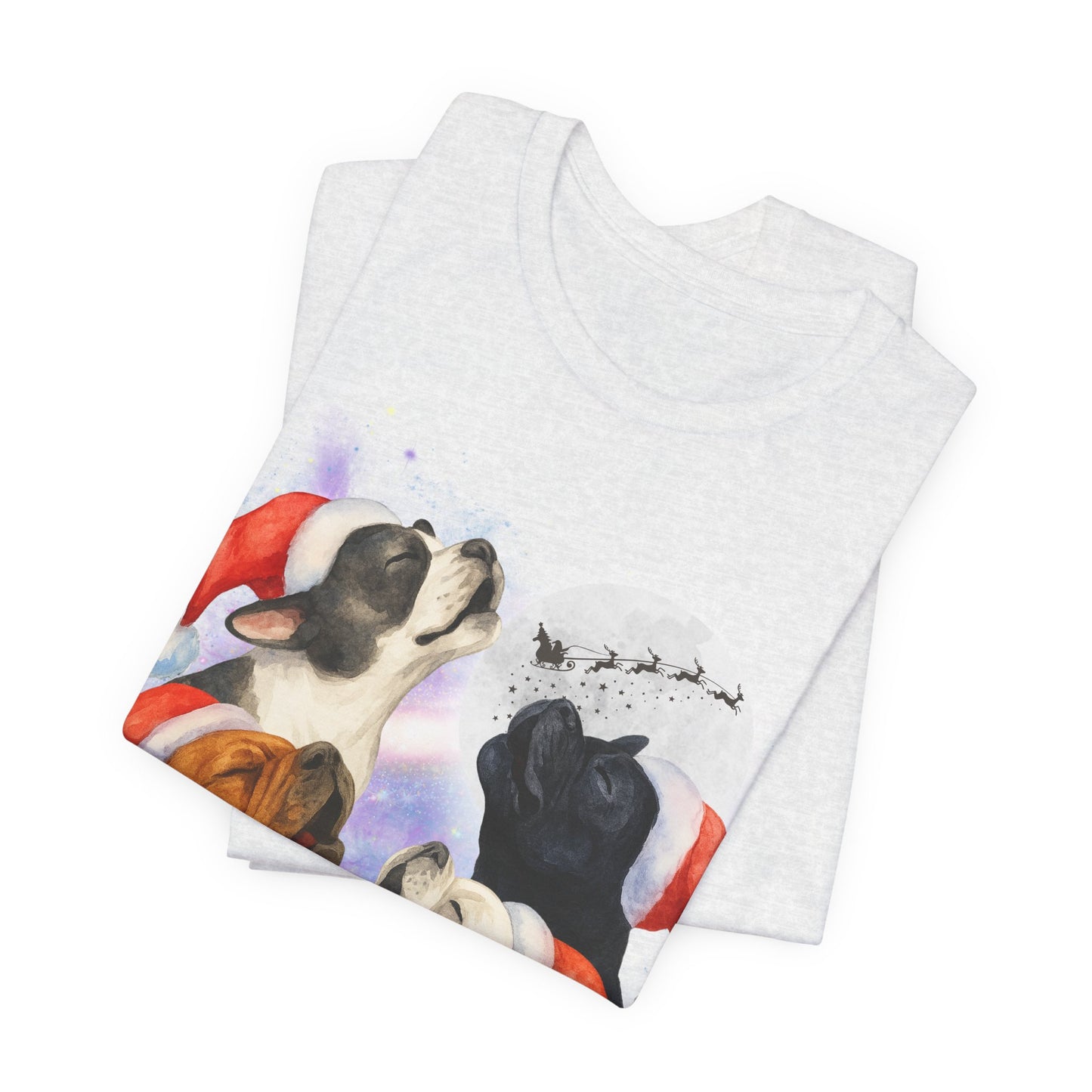 French Bulldog Christmas Howliday TShirt