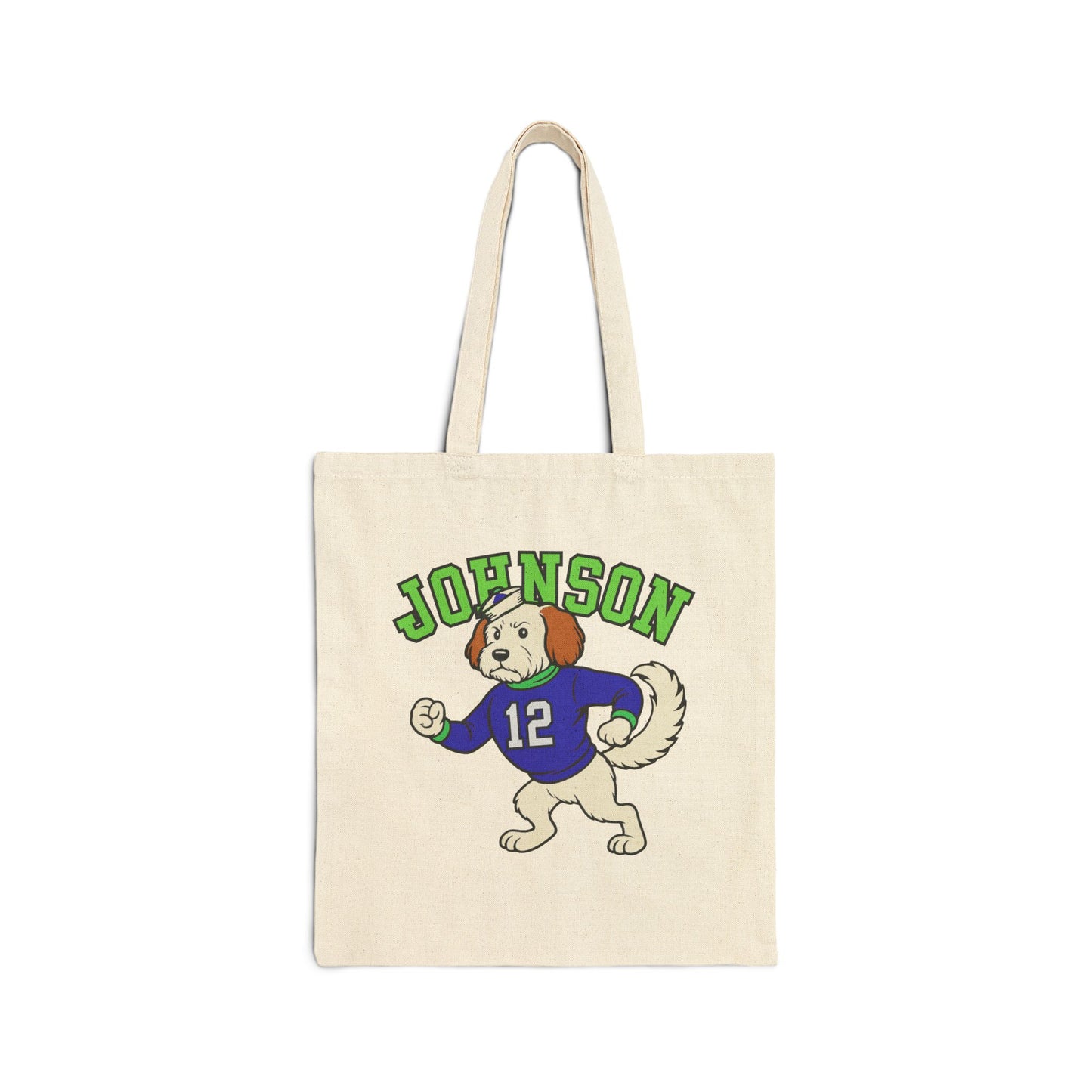 Custom College Mascot Mutt Tote Bag