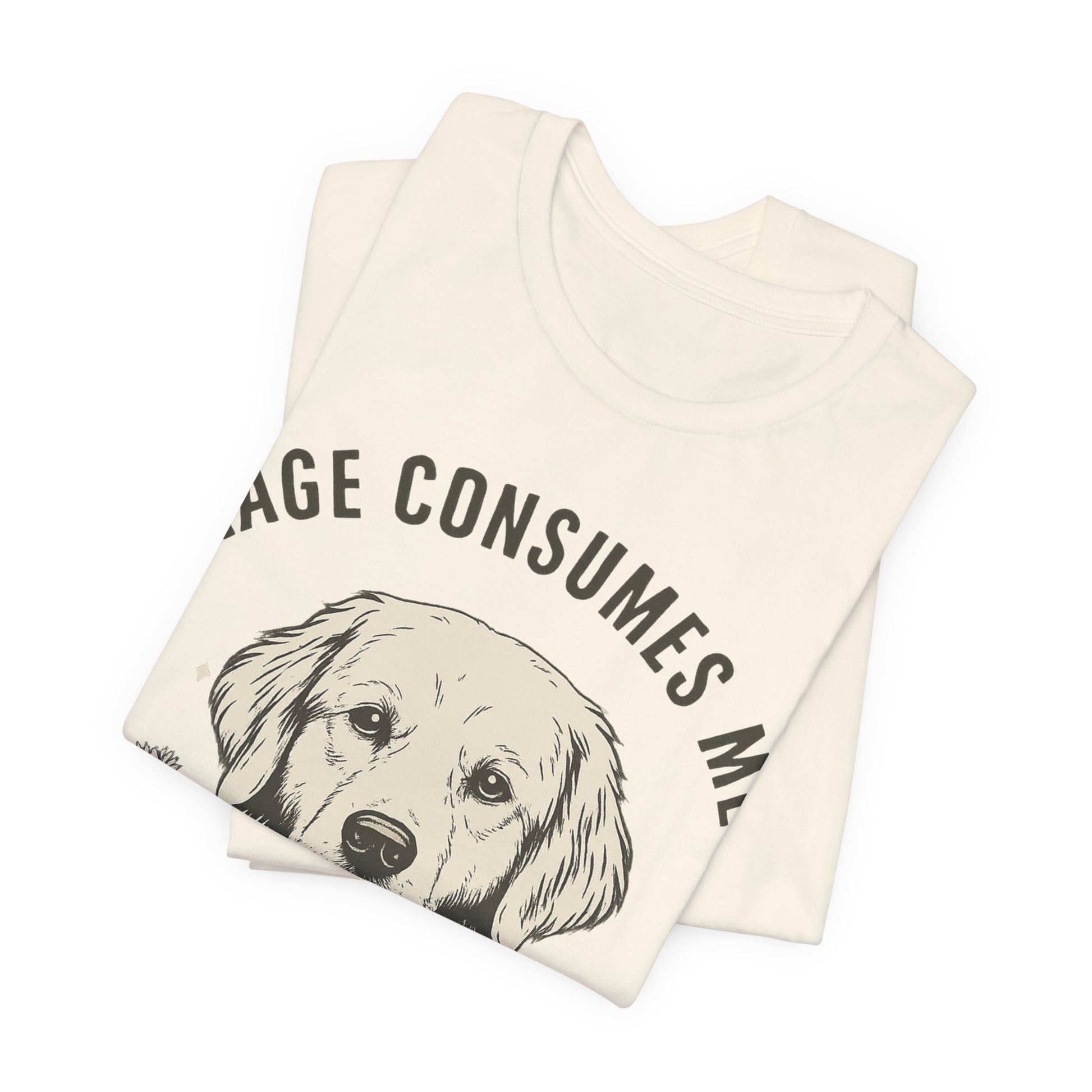 Rage Golden Retriever TShirt