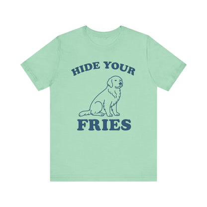 Golden Retriever Fries TShirt
